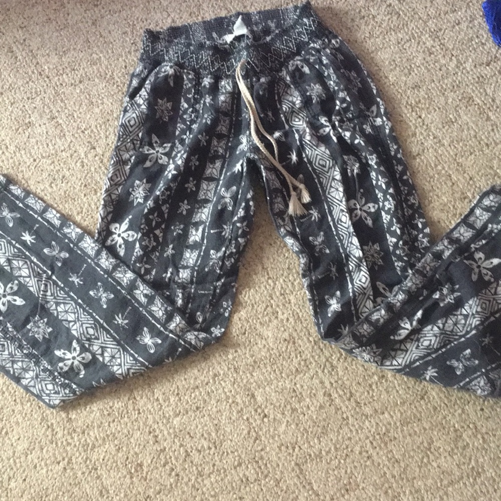 Long flowing pants